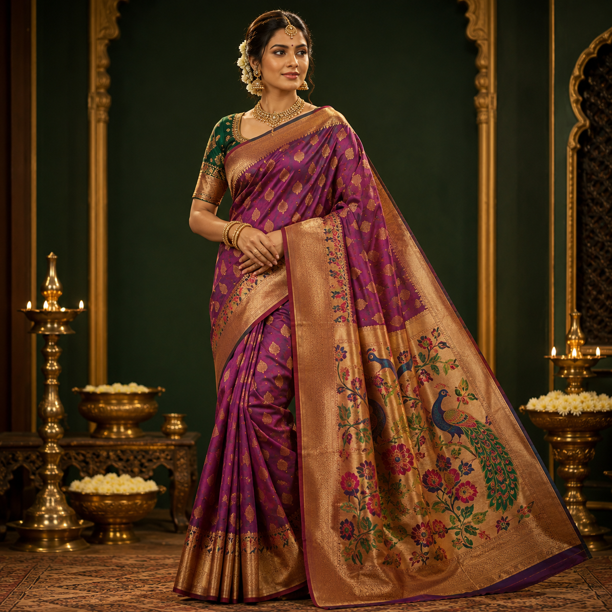 Pythani Sarees